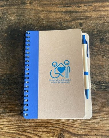 THE MULTI-SCHOOLS C.I.C RECYCLED NOTEBOOK AND PEN SET