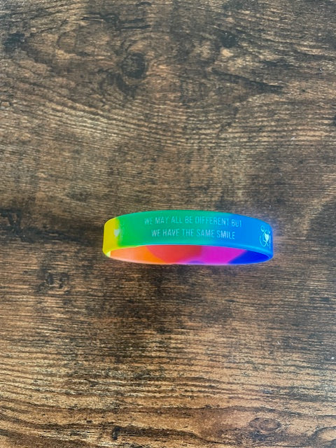 THE MULTI-SCHOOLS KIDS SILICONE PRINTED WRISTBANDS